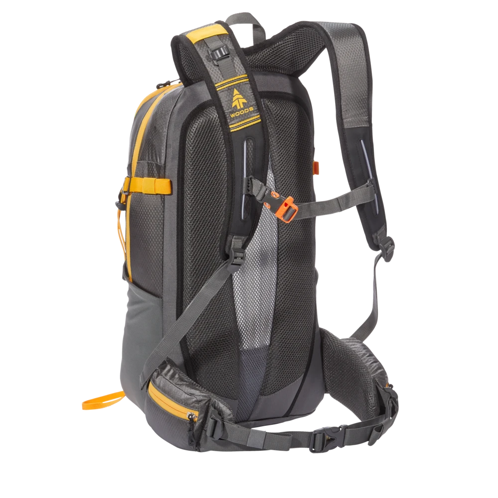 Woods Ridgeline Daypack, 2-Compartment Backpack For Hiking/Camping/Travel, Assorted, 28-L 11 Woods Ridgeline Daypack, 2-Compartment Backpack For Hiking/Camping/Travel, Assorted, 28-L - Image 9