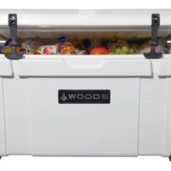 Woods ARCTIC Roto-Moulded Cooler, 55-L, Arctic White -Woods Shop woods roto cooler 55l 60273260 eafa 4d1f 9e7f aedebf950692