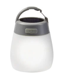 Woods™ Gibbous Solar/Rechargeable LED Camping Light/Lantern W/ USB Port, 150 Lumen, Small