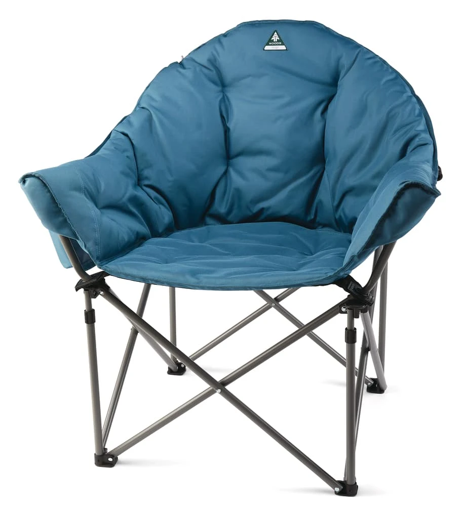 Woods Strathcona Fully Padded Portable Folding Camping Bucket Chair W/ Cup Holder & Carry Bag 4 Woods Strathcona Fully Padded Portable Folding Camping Bucket Chair W/ Cup Holder & Carry Bag - Image 2