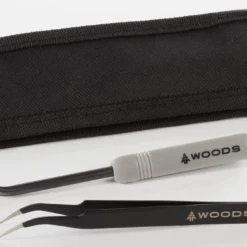Woods Camping Tick Remover Set W/ Stainless Steel Tweezers, Prying Tool & Storage Case