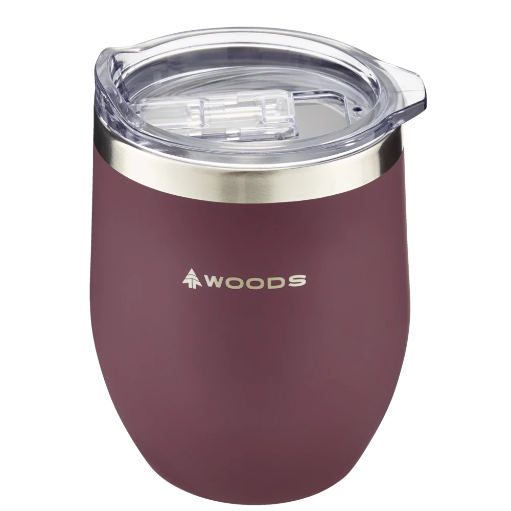 Woods Insulated Stainless Steel Wine Tumbler 3 Woods Insulated Stainless Steel Wine Tumbler
