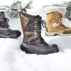 Woods Men's Avalanche Thermal Insulated PU Rubber Winter Snow Boots Warm Waterproof -Woods Shop woods whistler boot honey w6 d61ed6a8 4961 4418 9cc1 ab417ddb576b