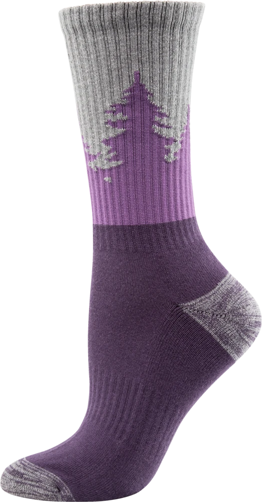 Woods™ Women's Hiking Socks, Grey 4 Woods™ Women's Hiking Socks, Grey - Image 2