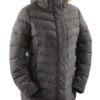Woods Women's Sylvia Insulated Winter Parka Puffer Jacket Faux Fur Trim Hood, Dark Grey -Woods Shop woods women s sylvia parka dk grey melange xs f9e1670c 967c 4c33 b967 96c846789cf6